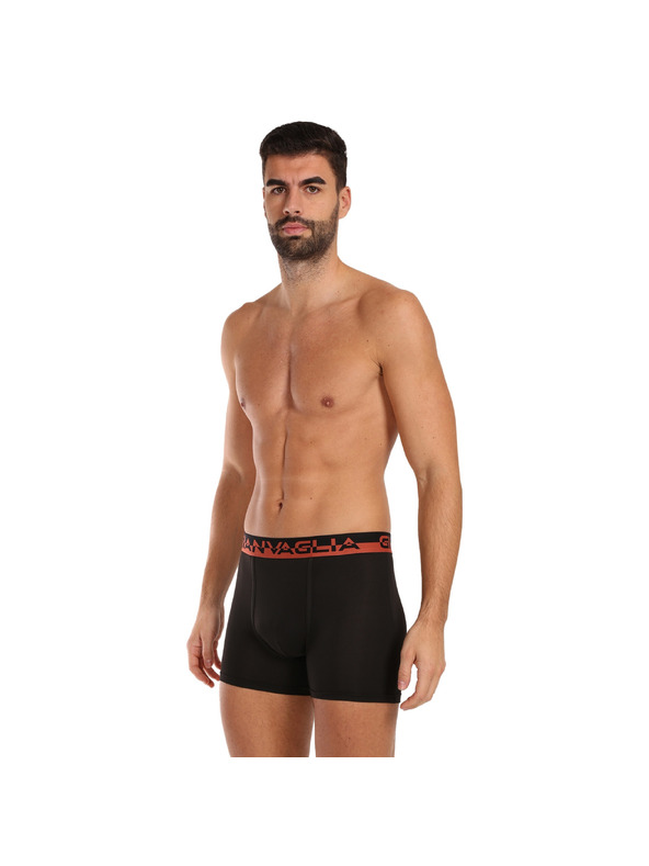 Gianvaglia Set od pet - muške bokserice Gianvaglia crne
