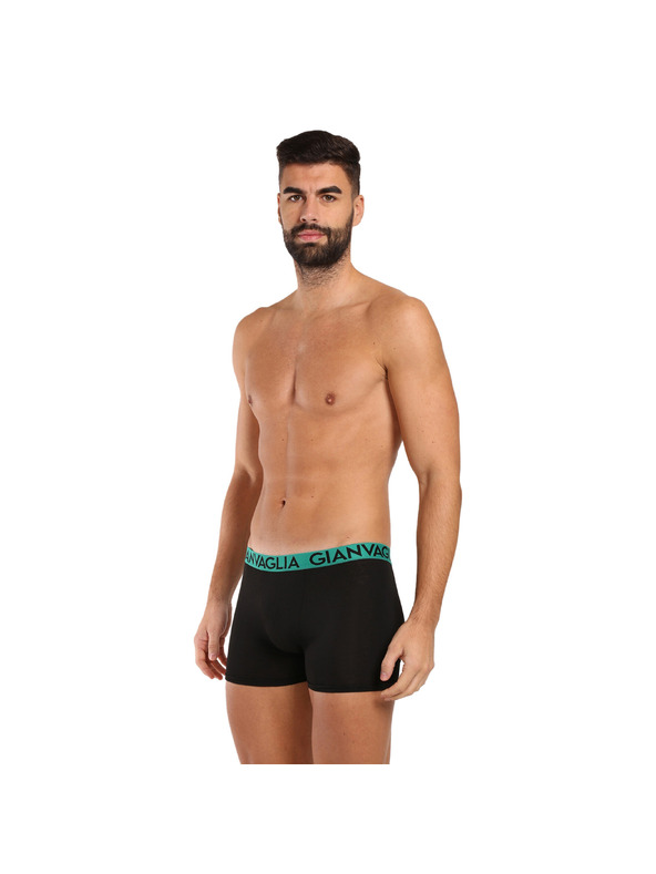 Gianvaglia Set od deset - muške bokserice Gianvaglia crne