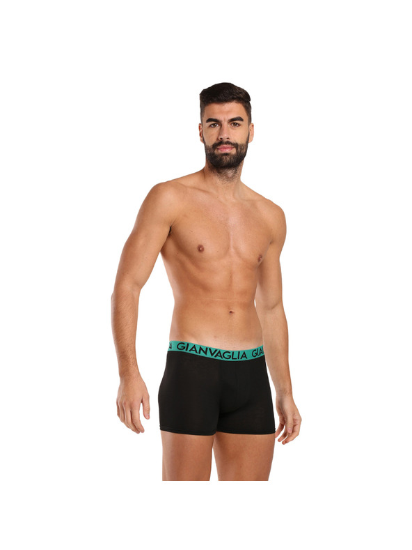 Gianvaglia Set od deset - muške bokserice Gianvaglia crne