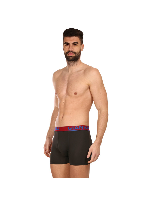 Gianvaglia Set od pet - muške bokserice Gianvaglia crne