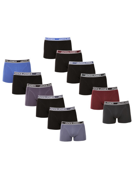 Jack & Jones Set od dvanaest - muške bokserice Jack and Jones višebojna