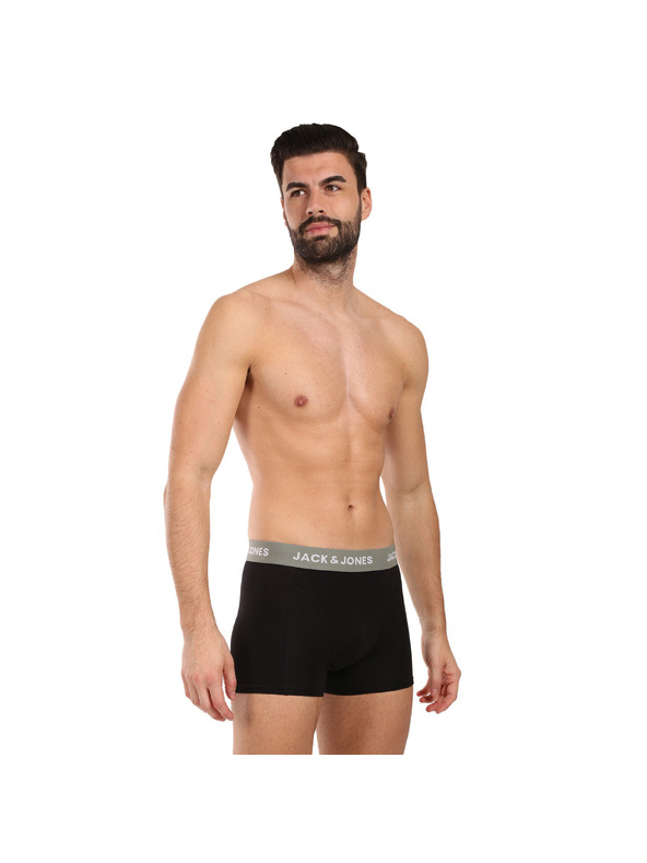 Jack & Jones Set od tri - muške bokserice Jack and Jones crne
