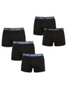 Jack & Jones Set od pet - muške bokserice Jack and Jones crne