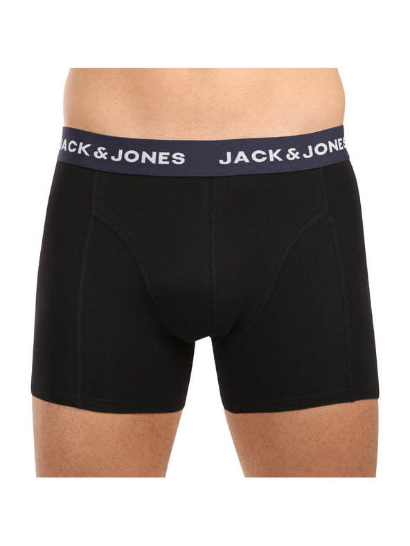 Jack & Jones Set od pet - muške bokserice Jack and Jones crne