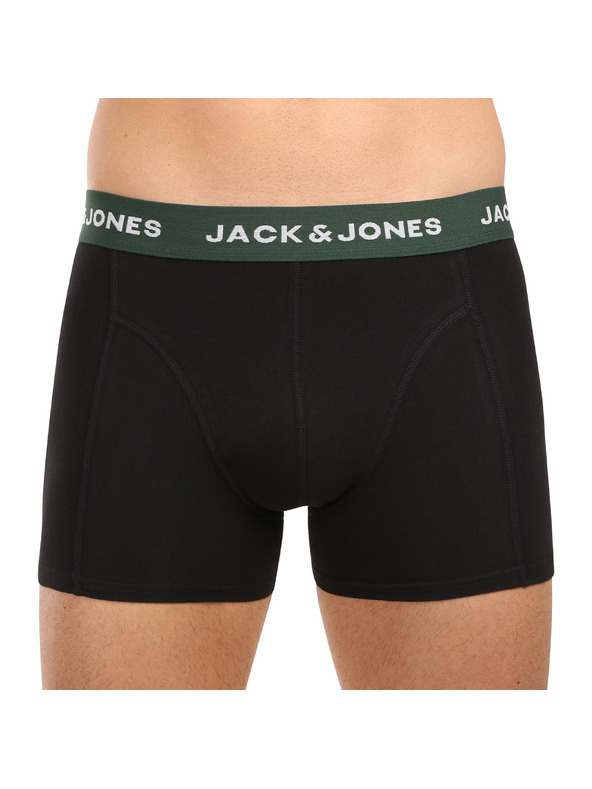 Jack & Jones Set od pet - muške bokserice Jack and Jones crne
