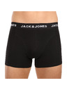 Jack & Jones Set od pet - muške bokserice Jack and Jones crne