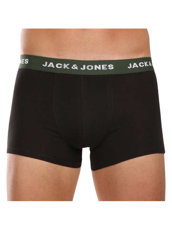 Jack & Jones Set od sedam - muške bokserice Jack and Jones crne