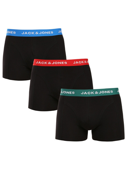 Jack & Jones Set od tri - muške bokserice Jack and Jones crne