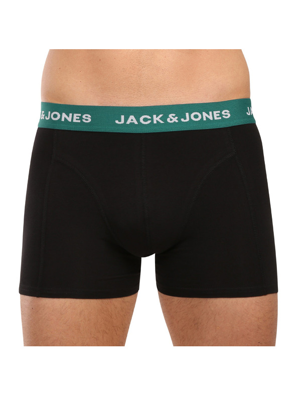 Jack & Jones Set od tri - muške bokserice Jack and Jones crne