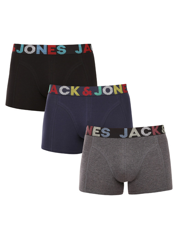 Jack & Jones Set od tri - muške bokserice Jack and Jones višebojna
