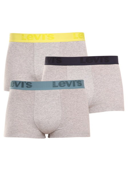 Levi's® Set od tri - muške bokserice Levis sive