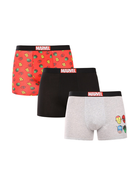 Trenýrkárna Set od tri - muške bokserice Marvel šarene (PO39683/2)