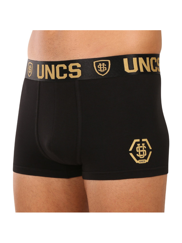 UNCS Set od pet - muške bokserice UNCS crne