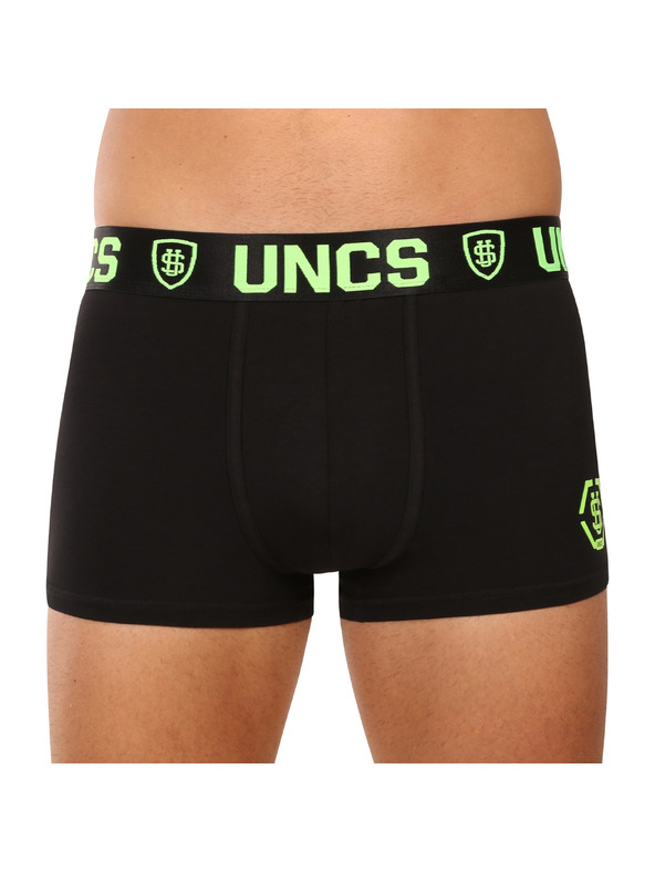 UNCS Set od pet - muške bokserice UNCS crne