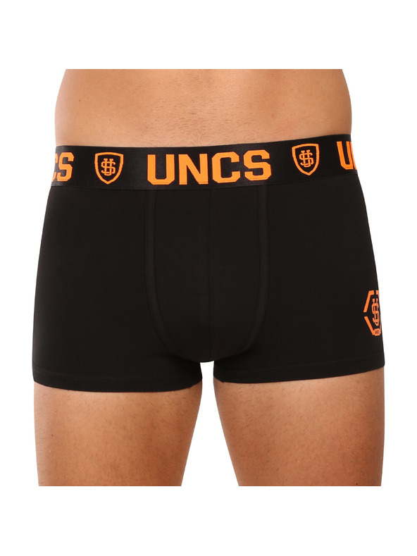 UNCS Set od pet - muške bokserice UNCS crne