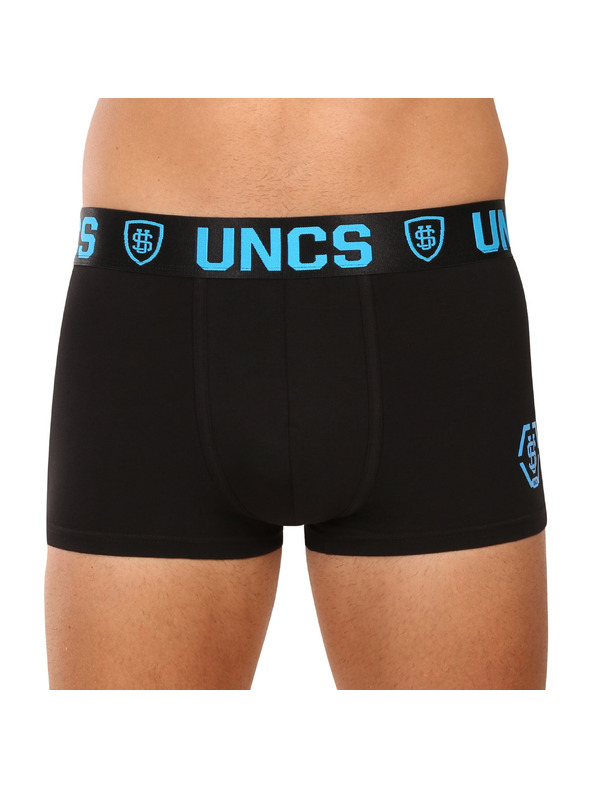 UNCS Set od pet - muške bokserice UNCS crne