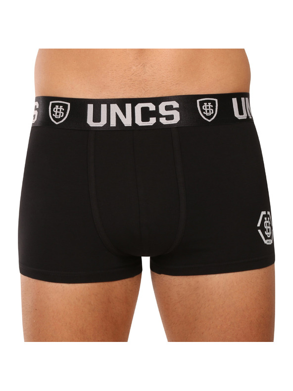 UNCS Set od pet - muške bokserice UNCS crne