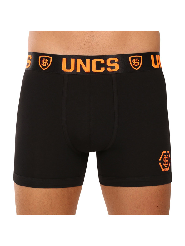 UNCS Set od pet - muške bokserice UNCS crne
