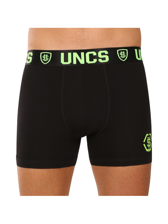 UNCS Set od pet - muške bokserice UNCS crne