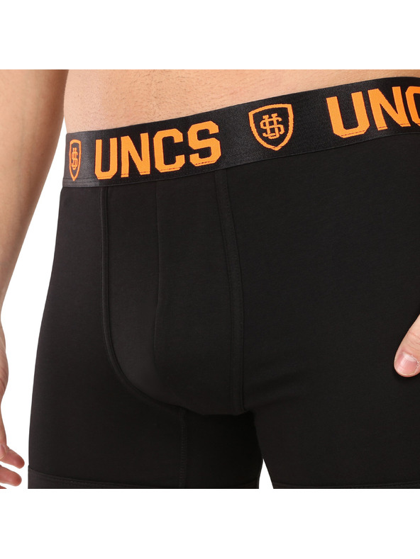 UNCS Set od pet - muške bokserice UNCS crne