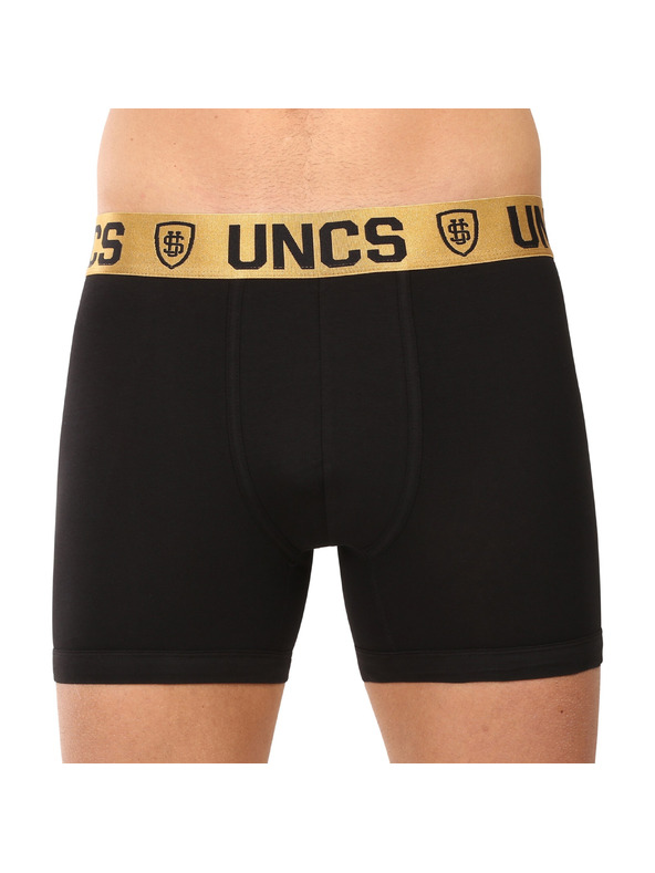 UNCS Set od pet - muške bokserice UNCS crne