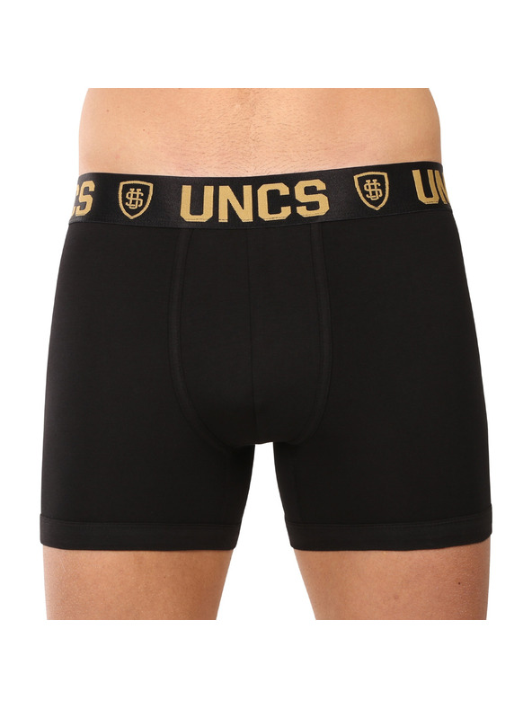 UNCS Set od pet - muške bokserice UNCS crne