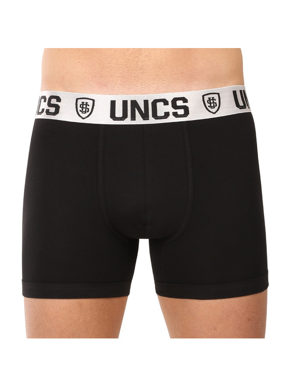 UNCS Set od pet - muške bokserice UNCS crne