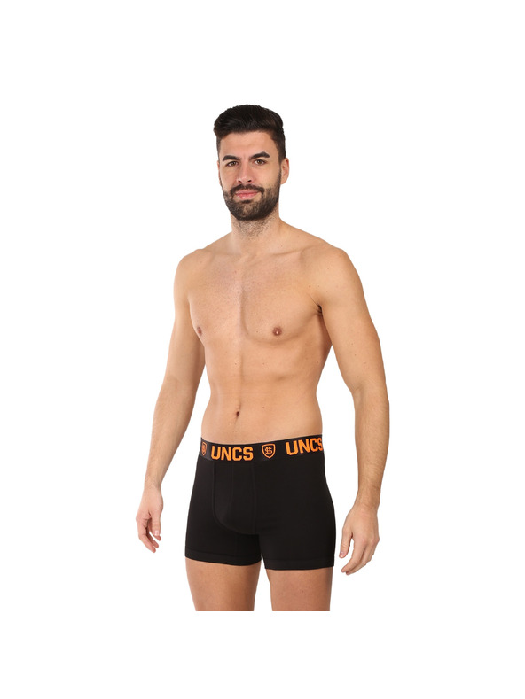 UNCS Set od pet - muške bokserice UNCS crne