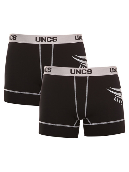 UNCS Set od dva - muške bokserice UNCS Wings III oversize
