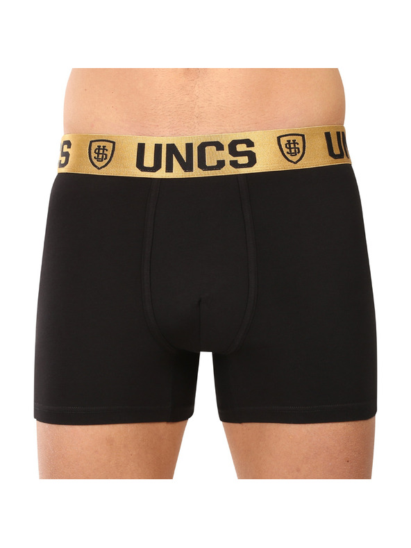 UNCS Set od pet - muške bokserice UNCS crne