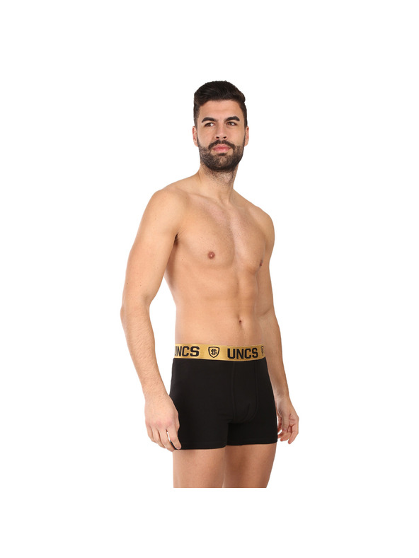 UNCS Set od pet - muške bokserice UNCS crne