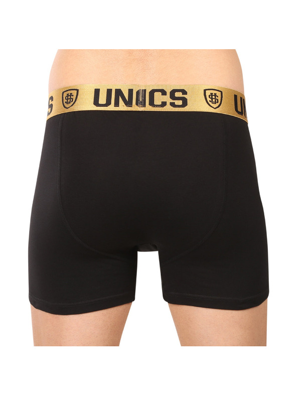 UNCS Set od pet - muške bokserice UNCS crne