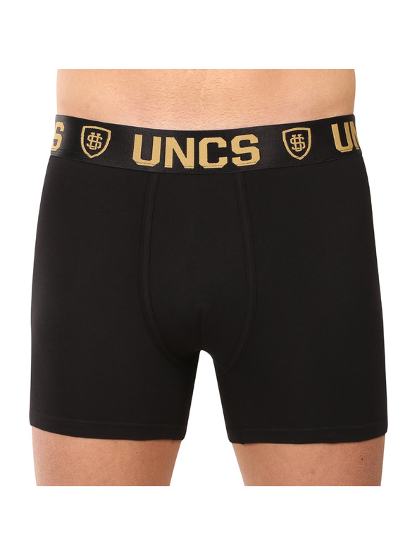 UNCS Set od pet - muške bokserice UNCS crne