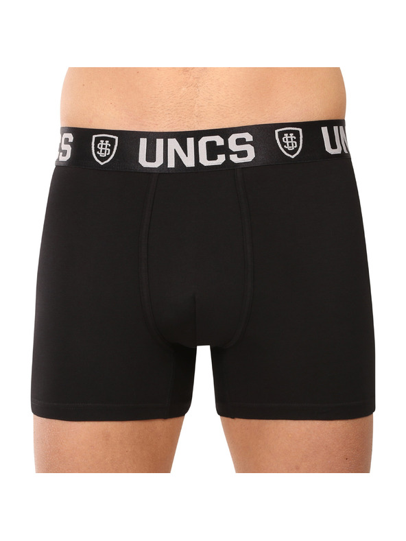 UNCS Set od pet - muške bokserice UNCS crne
