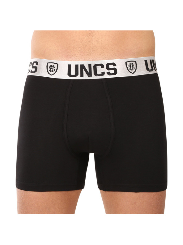 UNCS Set od pet - muške bokserice UNCS crne