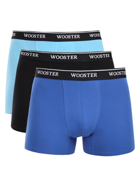 Wooster Set od tri - muške bokserice Wooster šarene