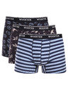Wooster Set od tri - muške bokserice Wooster šarene