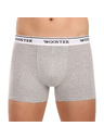 Wooster Set od tri - muške bokserice Wooster sive