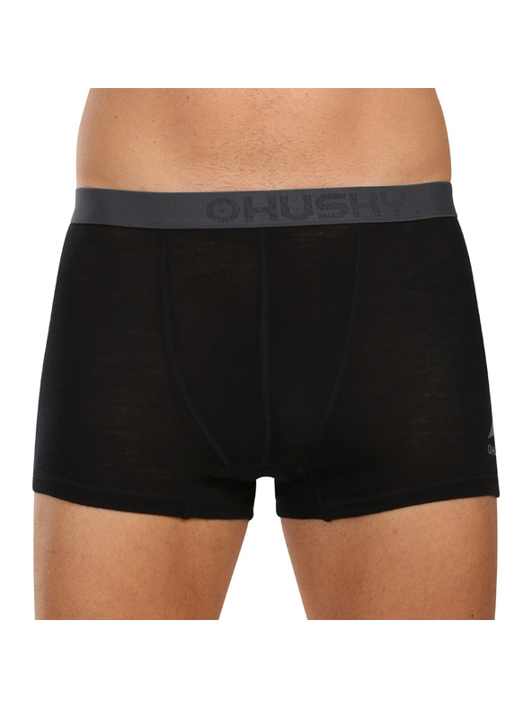 HUSKY Muške gaće HUSKY MEX merino crne