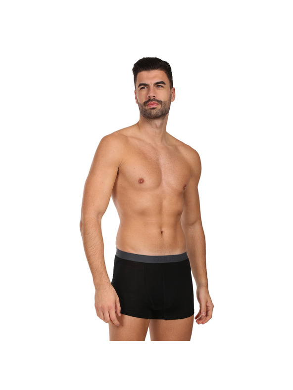 HUSKY Muške gaće HUSKY MEX merino crne