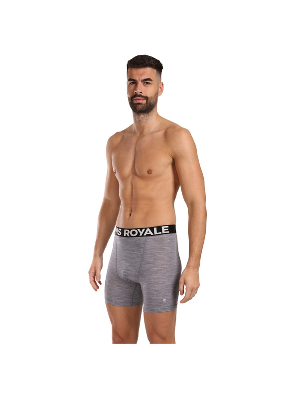Mons Royale Muške gaće Mons Royale merino sive