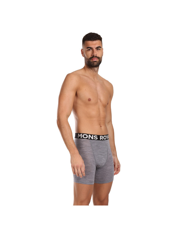 Mons Royale Muške gaće Mons Royale merino sive