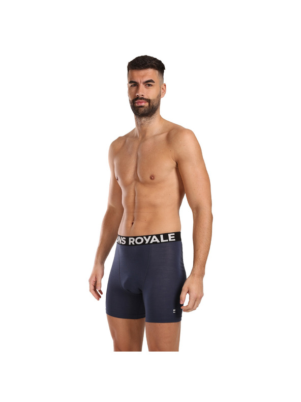 Mons Royale Muške bokserice Mons Royale merino plave