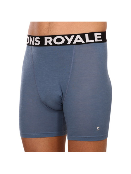 Mons Royale Muške bokserice Mons Royale merino plave