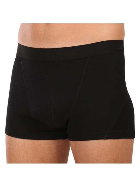 Sensor Muške gaće Sensor DF merino crne