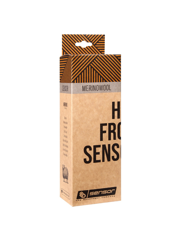 Sensor Muške gaće Sensor DF merino crne