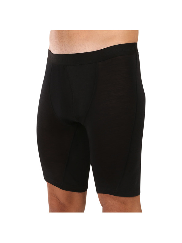 Sensor Muške gaće Sensor Air Long merino crne
