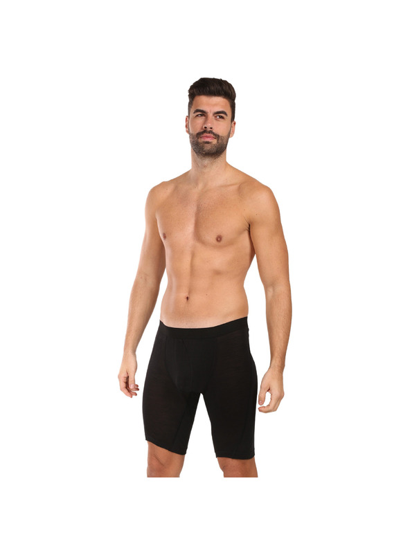 Sensor Muške gaće Sensor Air Long merino crne
