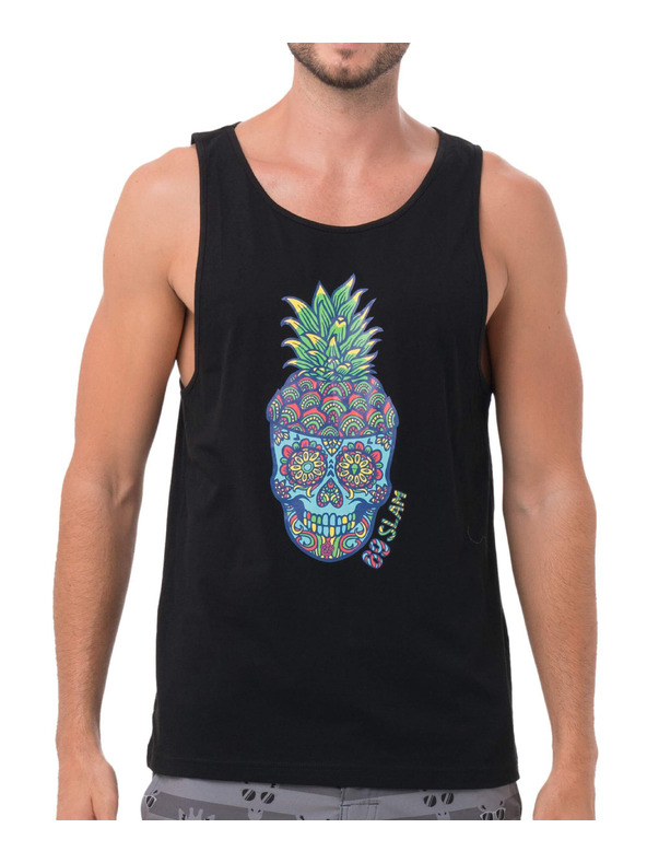69slam Muški prsluk 69SLAM PINE SKULL BLACK