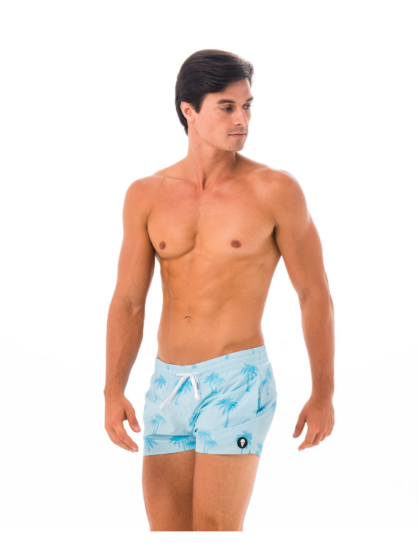69slam Muške plavke 69SLAM PALM BLUE